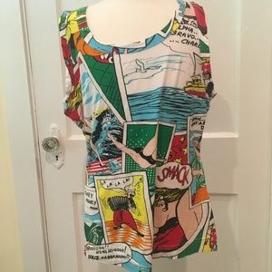 Dolce & Gabana Cartoon Tee, Never Worn